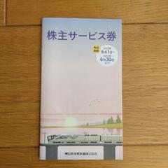 JR東日本株主サービス券　1冊