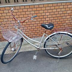 【引き渡し予定者決定済】普通の自転車26インチ