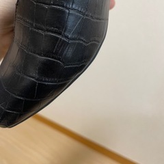 黒い靴の画像