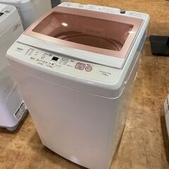 【愛品館市原店】AQUA 2020年製 7.0Kg洗濯機 AQW-KSGP7H（P） 【愛市I4S031447-104】 