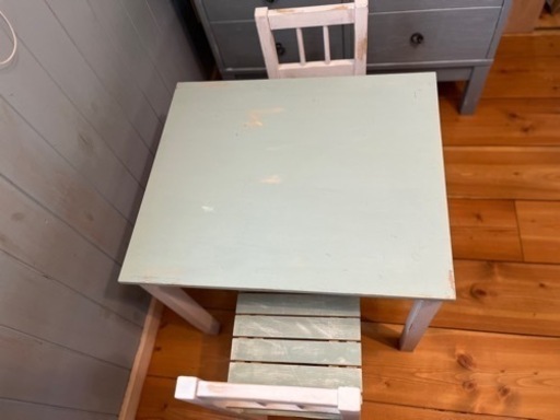 木製キッズチェア &テーブル　IKEA