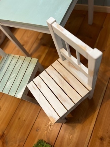 木製キッズチェア &テーブル　IKEA