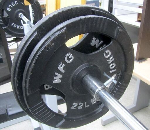 WILD FIT トレーニングジムセット 100kgバーベルダンベル ホームジム 筋肉トレーニング 札幌市北区屯田