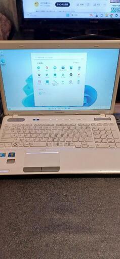 windows11 22H2 dynabook ホワイトssd120G搭載