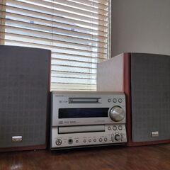ONKYO★CD MDコンポ★中古