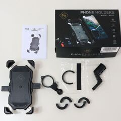 (お受け渡しが決まりました)スマホ ホルダー　自転車 バイク 兼...