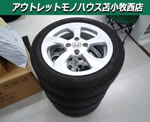 タイヤ ホイールセット ホンダ S660 純正ホイール タイヤ ADVAN FLEVA 前 165/55R15 後 195/45R16 2020年製 苫小牧西店