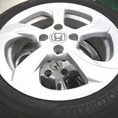 タイヤ ホイールセット ホンダ S660 純正ホイール タイヤ ADVAN FLEVA 前 165/55R15 後 195/45R16 2020年製 苫小牧西店の画像
