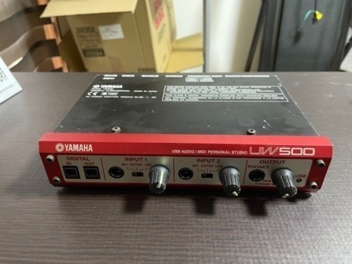 YAMAHA UW500 オーディオインターフェイス