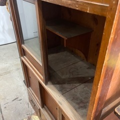 🌟昭和レトロ　水屋　古物　アンティーク🌟【リサイクルショップ道楽屋】の画像