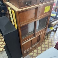 🌟昭和レトロ　水屋　古物　アンティーク🌟【リサイクルショップ道楽屋】