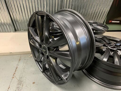 美品★プリウス用　ウエッズ　NIRVANA　NV　15×6J　5H100　＋43　ガンメタ　４本価格　ガンメタカラー　