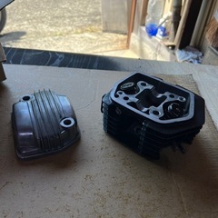 エイプ50、CB50 ヘッドとヘッドカバー