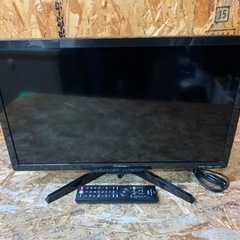 (5938) FUNAI フナイ2010シリーズ 24V型 地上・BS・110度CSデジタルハイビジョン液晶テレビ 2019年製 FL-24H2010 の画像