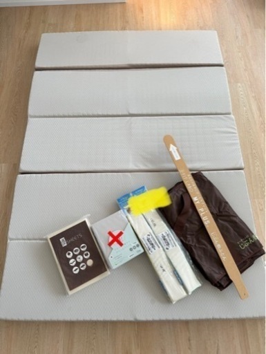 再値下げ！じぶんまくら　マットレス　ダブルサイズ