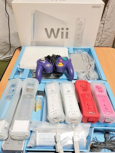 ☆超美品☆ Wii 本体フルセット(ソフト10本 付き) 任天堂ニンテンドー