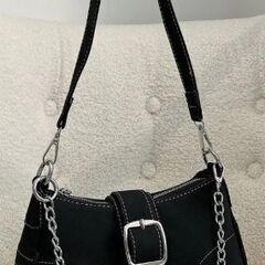 未使用。チェーンバゲットバッグ★