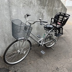 【受け渡し決まりました。】ママチャリ　チャイルドシート付きOGK...