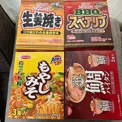 変わり種カップラーメン4箱セット