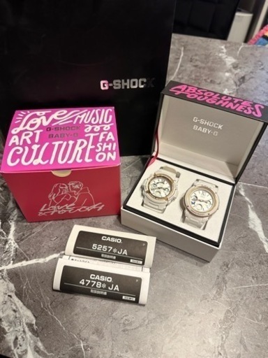 Gショック、ベビーG ペアウォッチ