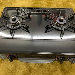【愛品館江戸川店】リンナイ　都市ガス用ガステーブル　2021年製　KG34NBKL ID：133-032970-007