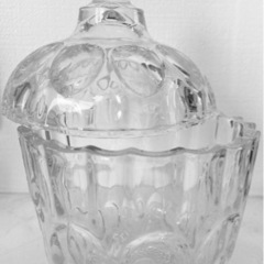 【美品】長崎のガラス細工　小物入れの画像