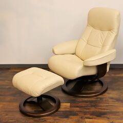 Fjords /フィヨルド/リクライニングソファ/シモンズ/フットスツール付き】