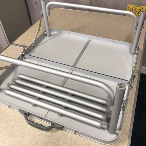 テーブル 折りたたみテーブル 型式不明 アルミ 2個セット キャンプ 焼肉 催事 運動会 ピクニックテーブル