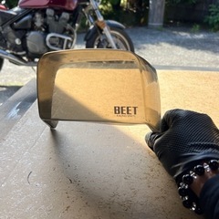 BEET ゼファー400用 スモークテールレンズカバー