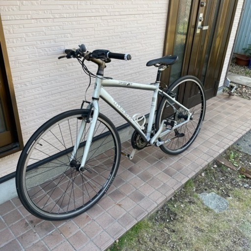 お話中　ロードバイク　Trek