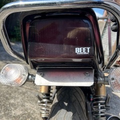 BEET ゼファー400用 スモークテールレンズカバーの画像
