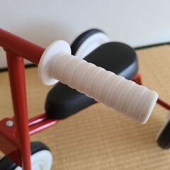 無印良品　三輪車　レッド　復刻版　使用頻度少の画像