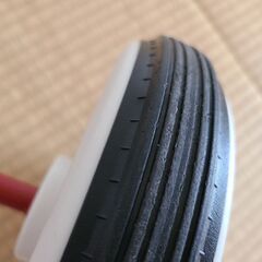 無印良品　三輪車　レッド　復刻版　使用頻度少の画像