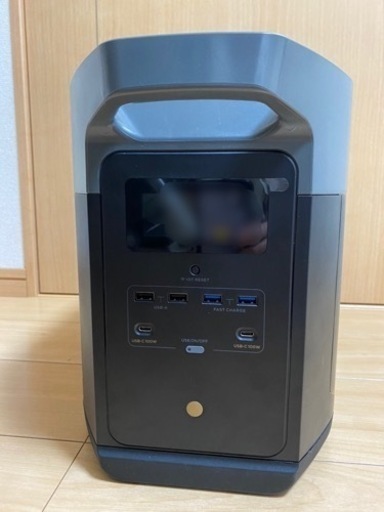 EcoFlow(エコフロー)ポータブル電源　DELTA2000-JP