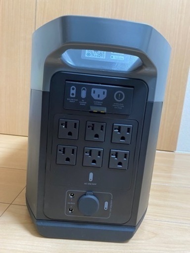 EcoFlow(エコフロー)ポータブル電源　DELTA2000-JP
