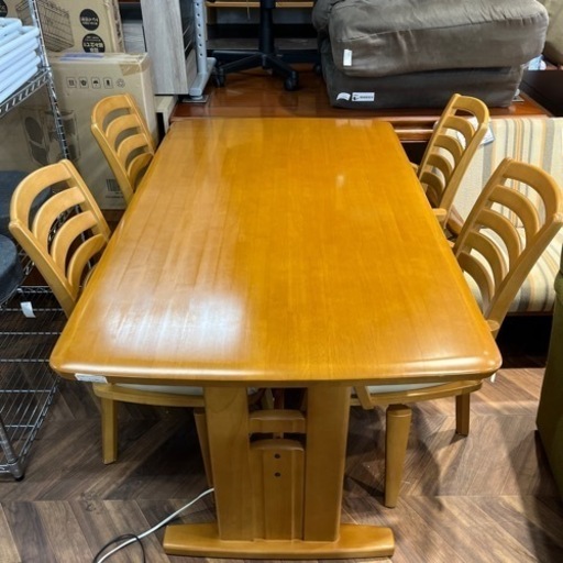 売約済み【BY REUSE 霧島国分新町店 出張買取•見積完全無料¥0】ダイニングテーブルセット