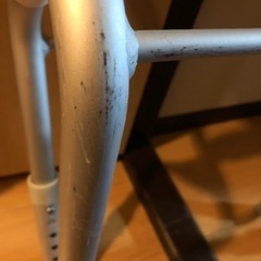 27)①入浴介護チェア　ラベンダー色　折り畳み式の画像