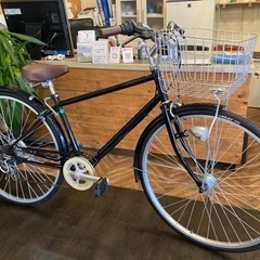 前後タイヤ・後輪チューブ新品！】LEDオートライト 6段変速 27インチ