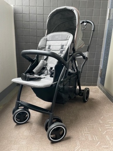 KATOJI 2人乗りベビーカー 折りたたみ 軽量