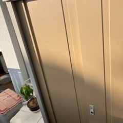 引き取り先、見つかりました。ベランダ収納ロッカー