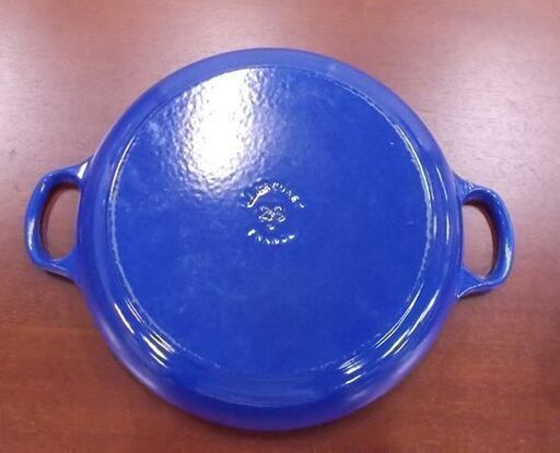 ルクルーゼ ビュッフェ キャセロール 26cm ブルー 両手鍋 浅型 安い 鍋