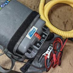 受け渡し予定者決定　ゴムボート用　アキレス　電動高圧ポンプ