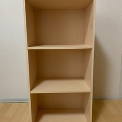 カラーボックス　3段ボックス