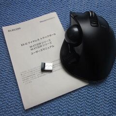 エレコム ELECOM 無線 トラックボール マウスM-XT3DRBK