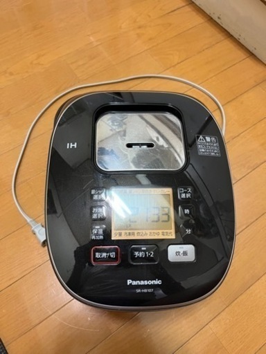 受け渡し者決まりました。Panasonic IHジャー炊飯器　5.5号