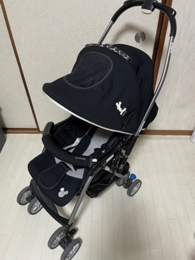 ベビーカー　ミッキーコラボ　Goodbaby 両対面 A型