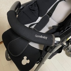 ベビーカー　ミッキーコラボ　Goodbaby 両対面 A型 の画像