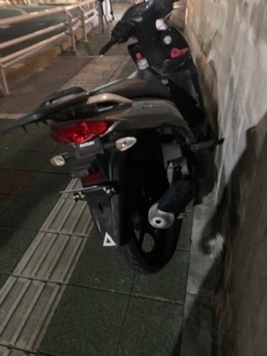 アドレス110事故車売ります