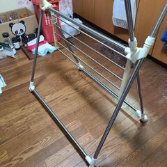 無料★洗濯物室内干しラック★引取限定の画像