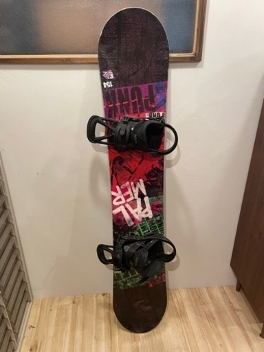 PALMER ×Burton スノーボード板ビンディングセット